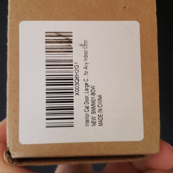 Cat Door Small Pet Door White NIB Paw Ballet - Picture 2 of 5